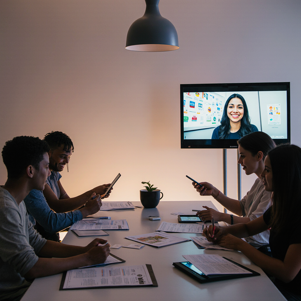 Educators collaborating on the Learners to Leaders curriculum